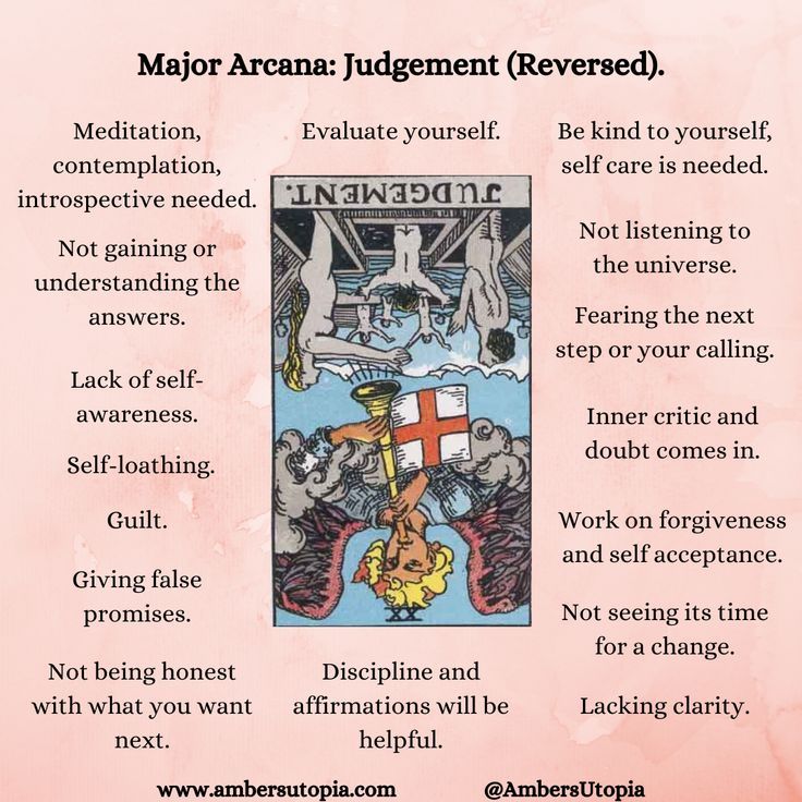Judgement Reversed Tarot Meaning: Self-Reflection & Spiritual Growth 2 Judgement Reversed Tarot Meaning: Self-Reflection & Spiritual Growth