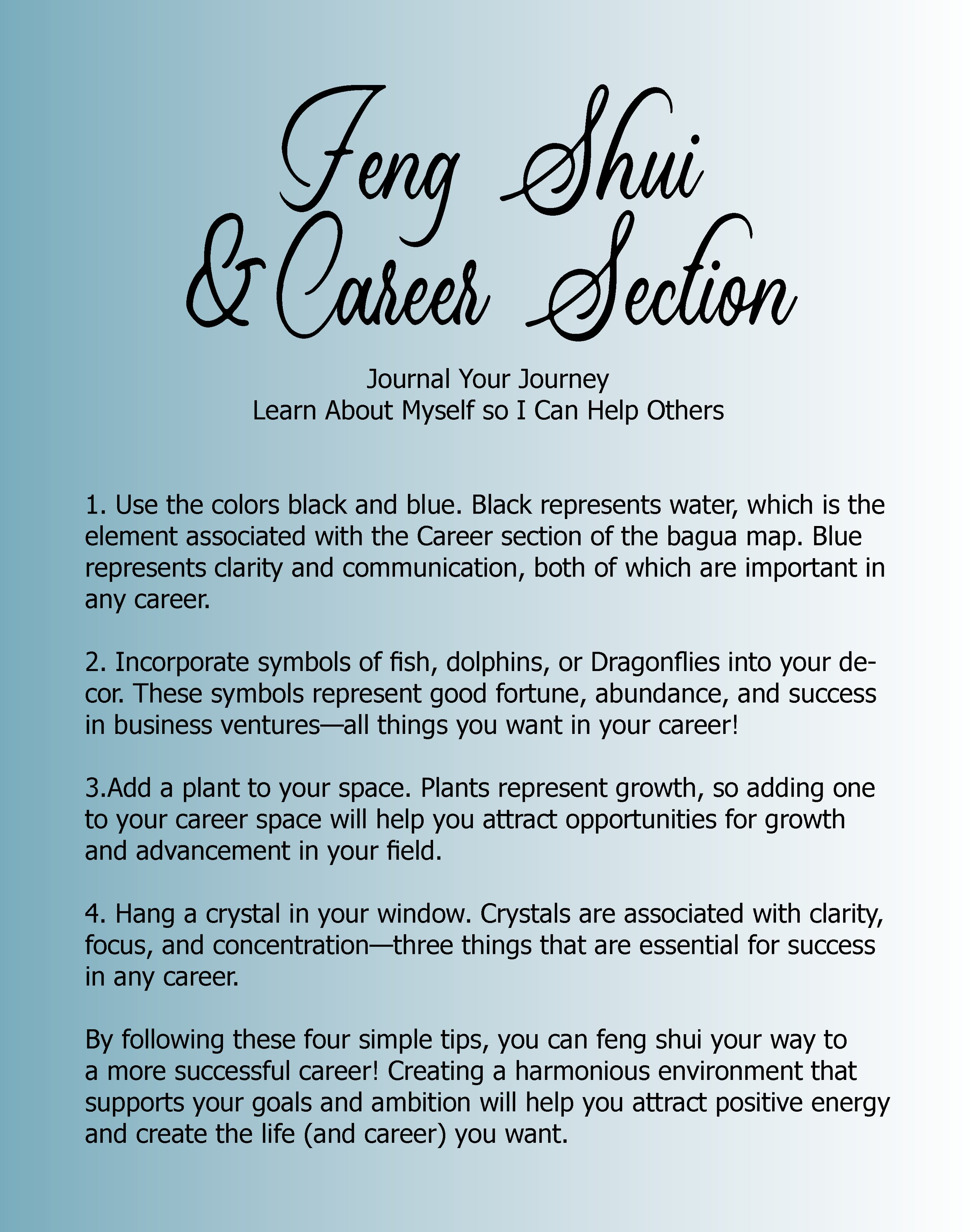 Feng Shui Secrets for Attracting Job Opportunities 1 Feng Shui Secrets for Attracting Job Opportunities
