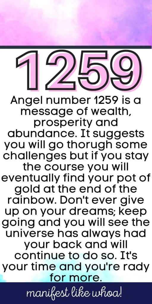 1259 angel number twin flame 1 1259 angel number twin flame