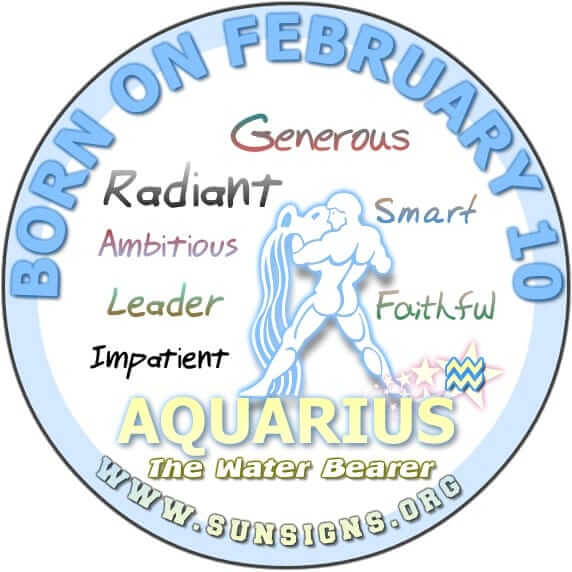 All About February 10 Birthday Astrology: Aquarius Sign Insights 2 All About February 10 Birthday Astrology: Aquarius Sign Insights