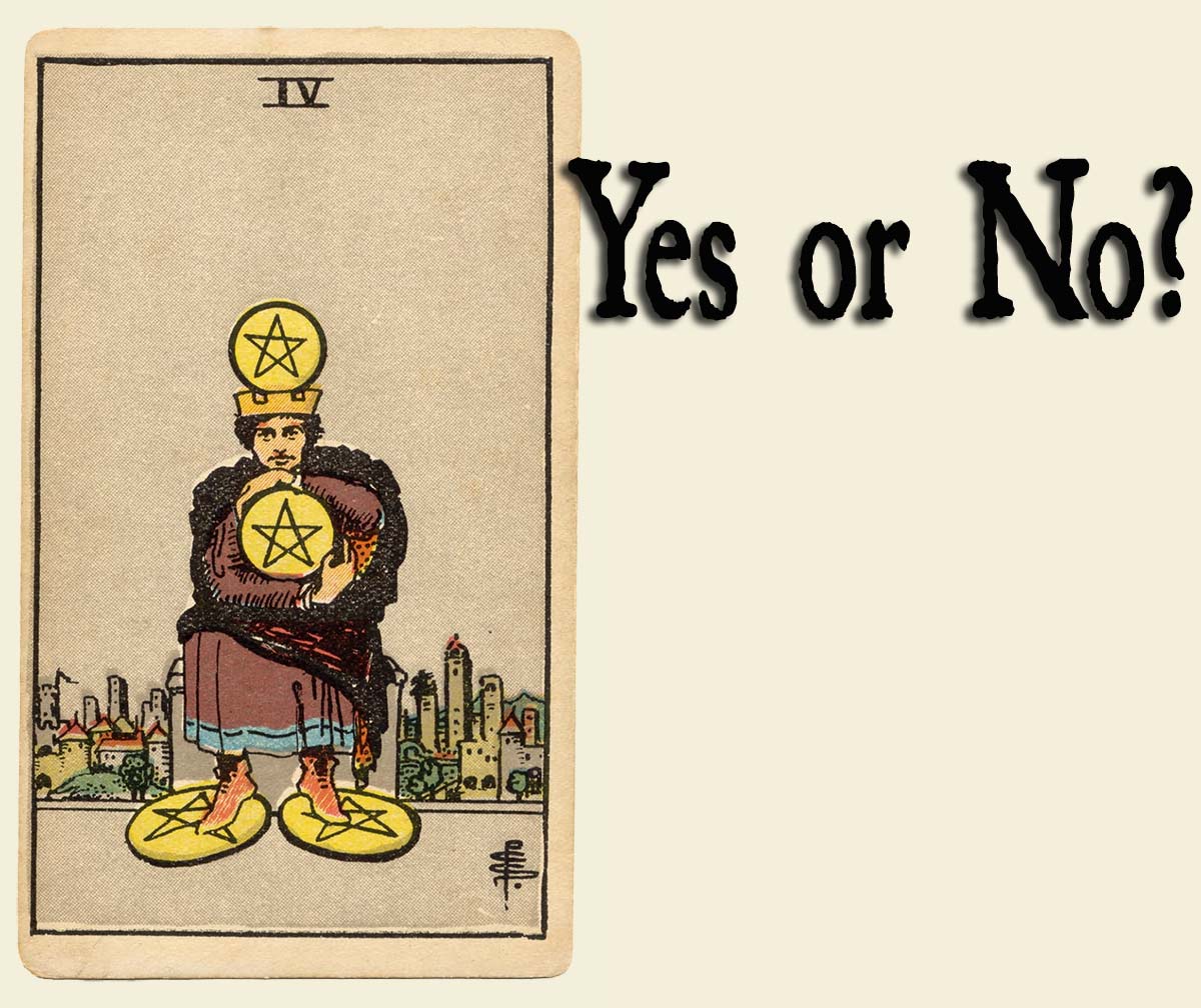 Four of Pentacles Tarot Card Explained: Is It a Yes or No? 4 Four of Pentacles Tarot Card Explained: Is It a Yes or No?