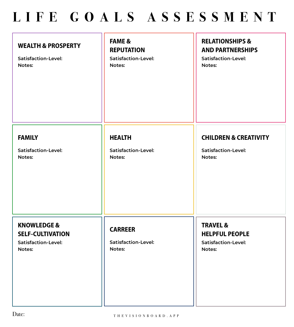Feng Shui Vision Board Template: Align Your Dreams with Success 2 Feng Shui Vision Board Template: Align Your Dreams with Success