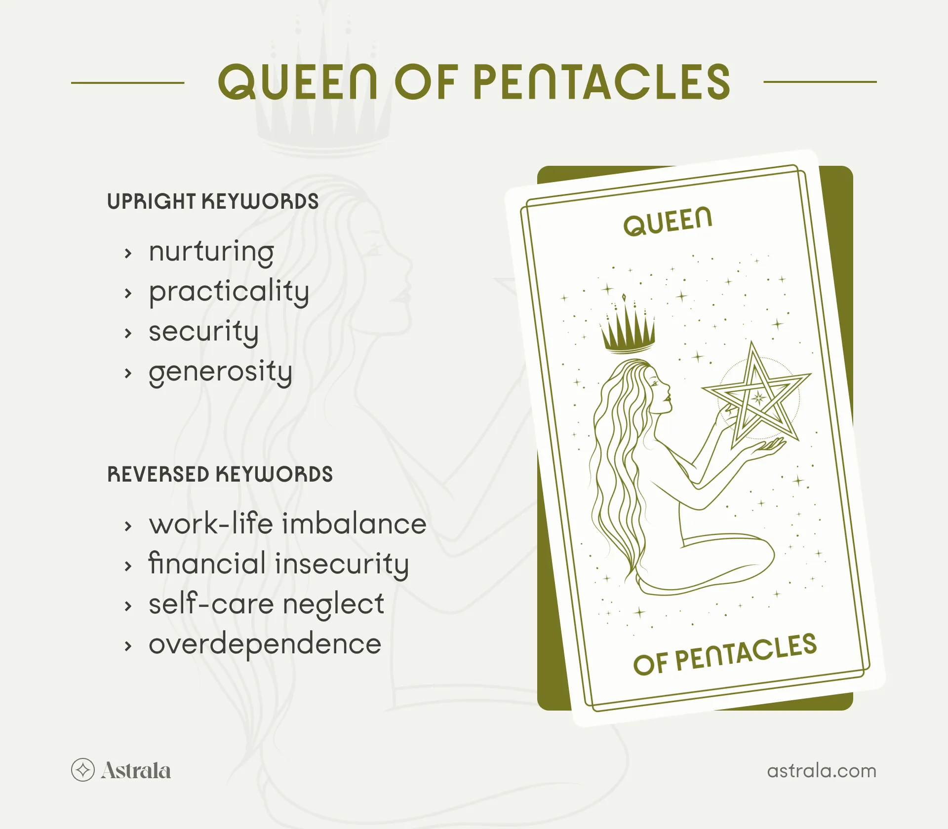 Exploring the Nurturing Nature of the Queen of Pentacles Zodiac 1 Exploring the Nurturing Nature of the Queen of Pentacles Zodiac
