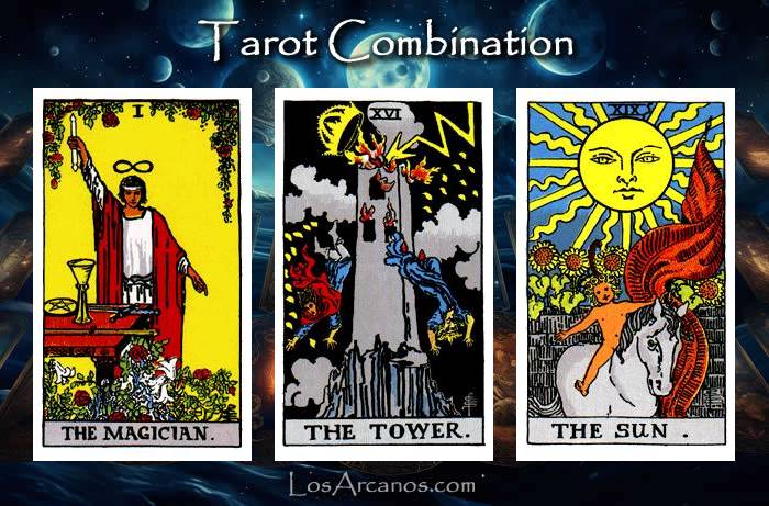 The Tower and The Magician Tarot Combination: Sudden Change and Manifestation 1 The Tower and The Magician Tarot Combination: Sudden Change and Manifestation