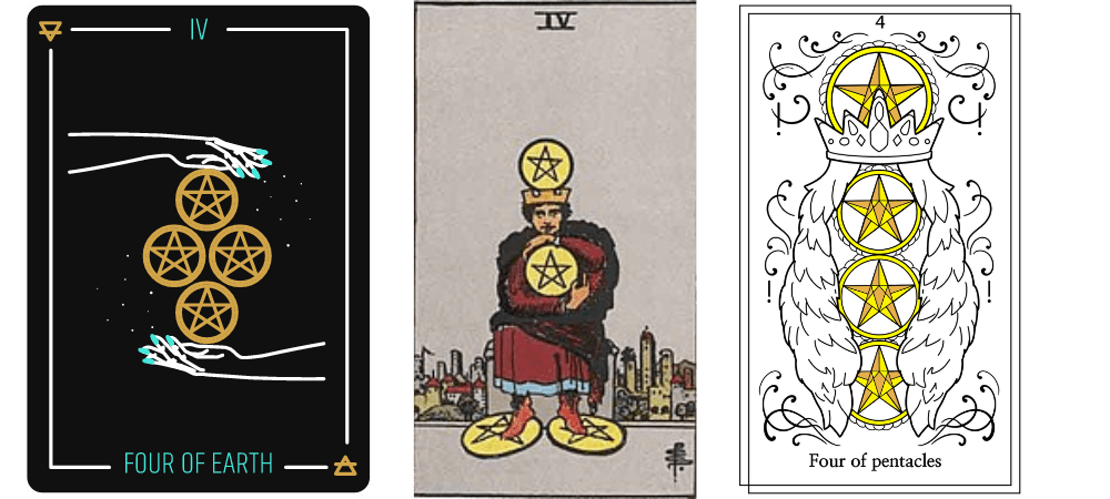 Four of Pentacles Tarot Insights: Control, Stability & Life Guidance 4 Four of Pentacles Tarot Insights: Control, Stability & Life Guidance