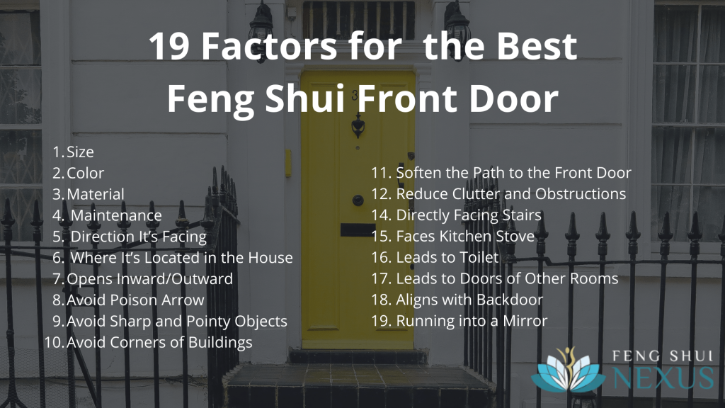 Feng Shui Guide: Choosing Left or Right for Your Front Door Orientation 1 Feng Shui Guide: Choosing Left or Right for Your Front Door Orientation
