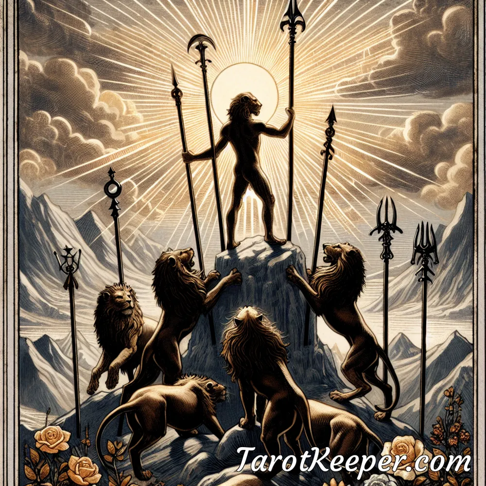 7 of Wands Zodiac Sign – Embrace the Courage of Leo 1 7 of Wands Zodiac Sign – Embrace the Courage of Leo