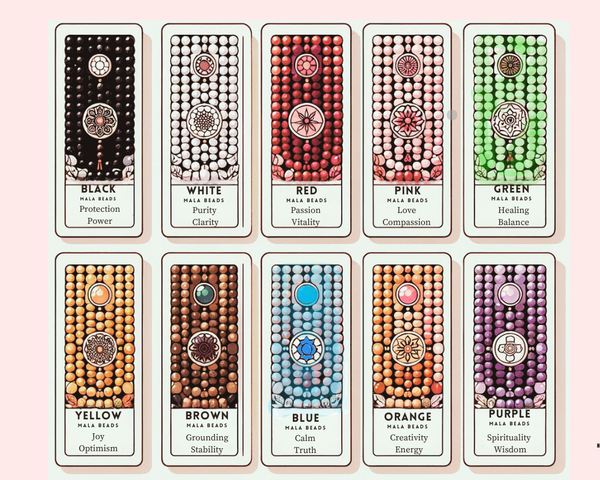 Mala Beads Color Guide: Unlock the Spiritual Power of Different Colors 2 Mala Beads Color Guide: Unlock the Spiritual Power of Different Colors