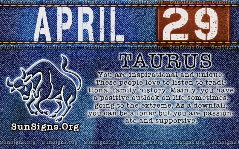 Taurus Born on April 29th: Your Personality Traits and Horoscope 3 Taurus Born on April 29th: Your Personality Traits and Horoscope