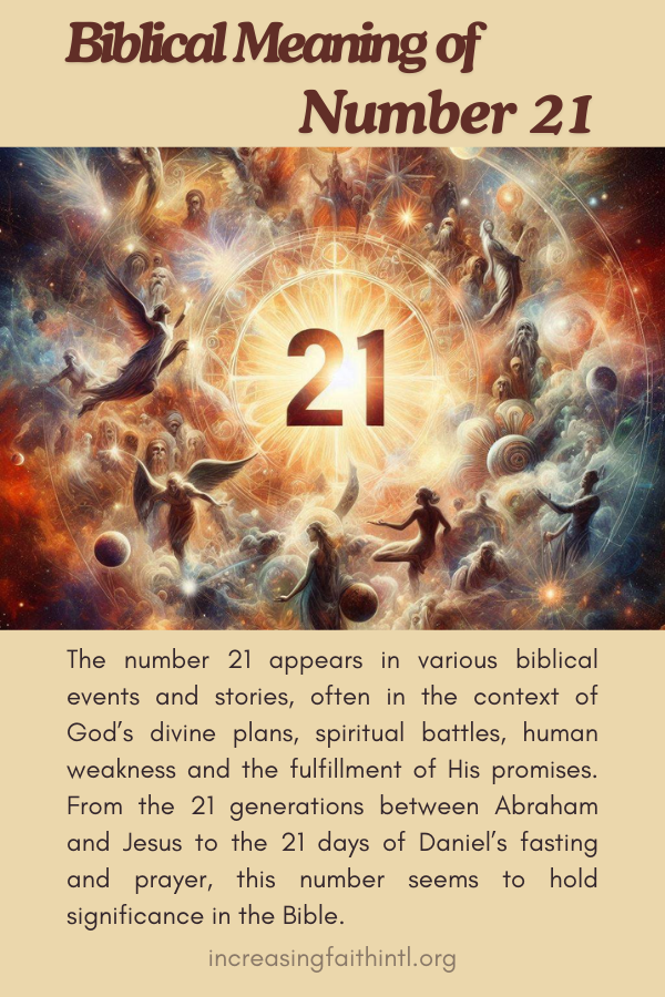 biblical meaning of the number 21 1 biblical meaning of the number 21
