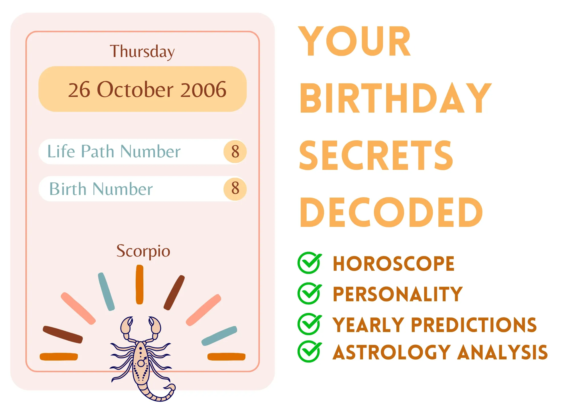 Scorpio Zodiac Overview: Astrology of October 26 Birthdays and Key Characteristics 1 Scorpio Zodiac Overview: Astrology of October 26 Birthdays and Key Characteristics