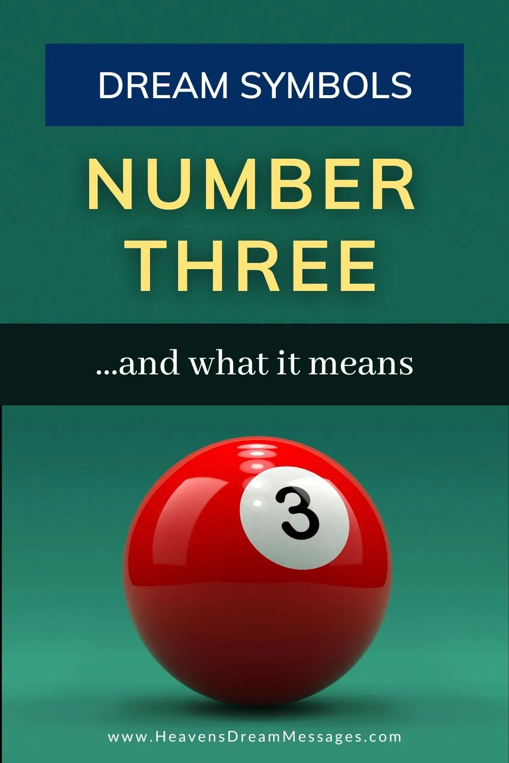 Dream Interpretation: What Is the Symbolism Behind Seeing the Number 3? 4 Dream Interpretation: What Is the Symbolism Behind Seeing the Number 3?