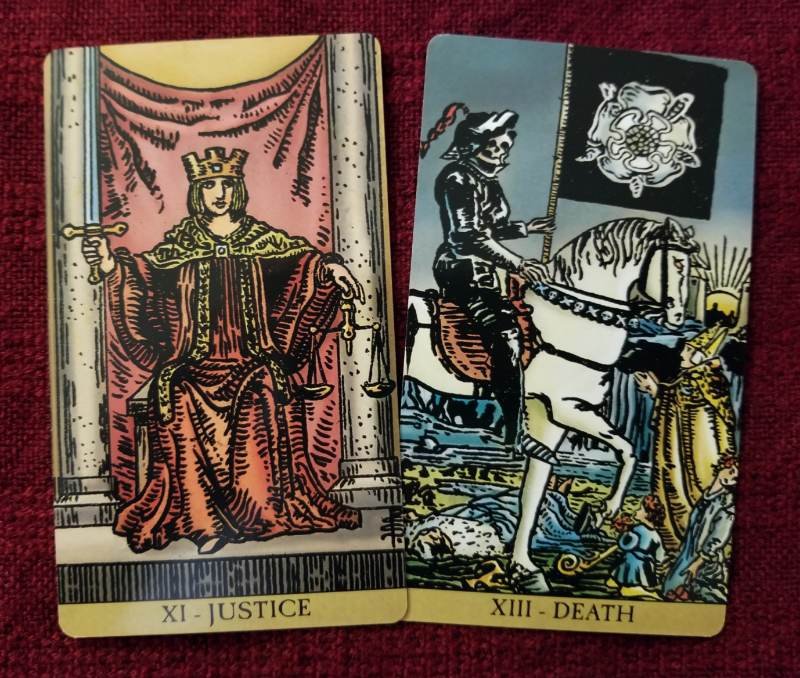 Justice and Death Tarot Combination: Embracing Transformation and Balance 1 Justice and Death Tarot Combination: Embracing Transformation and Balance