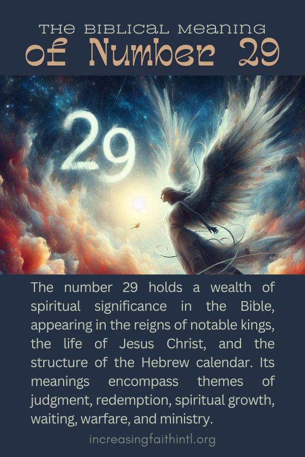 biblical meaning of the number 29 2 biblical meaning of the number 29
