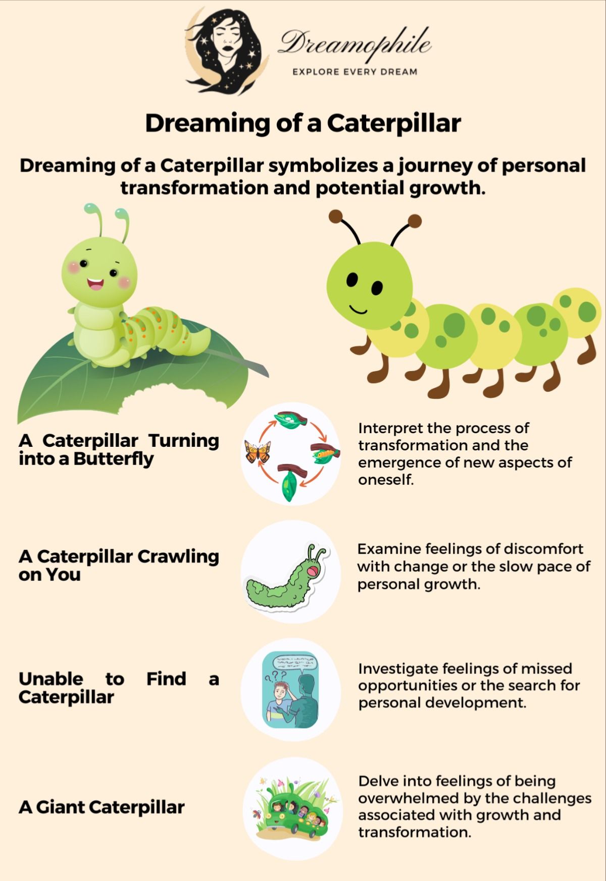 Caterpillar Dream Meaning: Transformation and Personal Growth 3 Caterpillar Dream Meaning: Transformation and Personal Growth