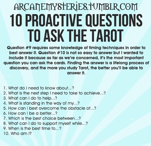 tarot question 5 tarot question