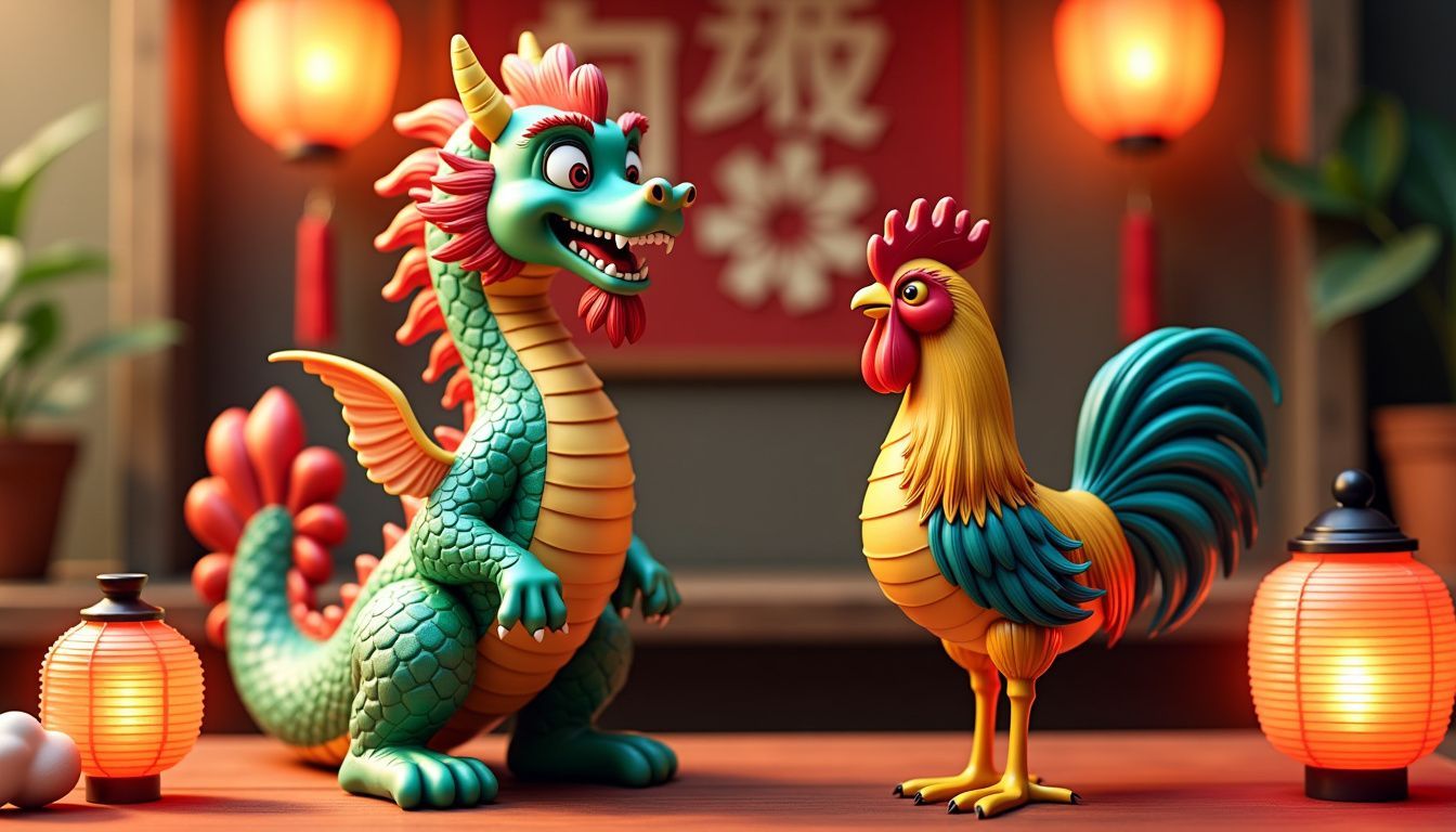 Chinese Zodiac Rooster and Dragon: How Their Dynamic Bond Creates Success 1 Chinese Zodiac Rooster and Dragon: How Their Dynamic Bond Creates Success