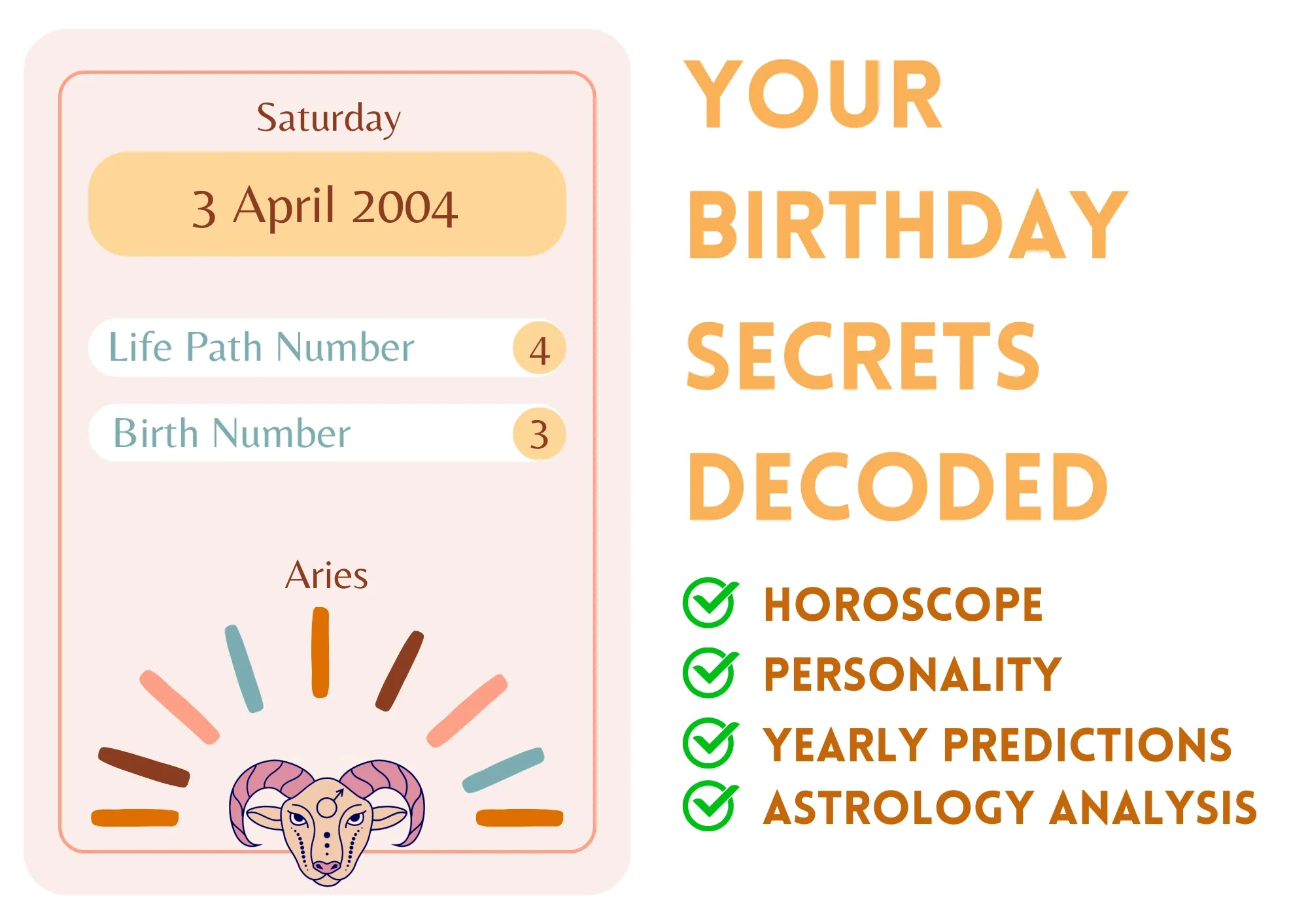 Born on April 3, 2004? Discover the Aries Zodiac Sign and Its Characteristics 1 Born on April 3, 2004? Discover the Aries Zodiac Sign and Its Characteristics