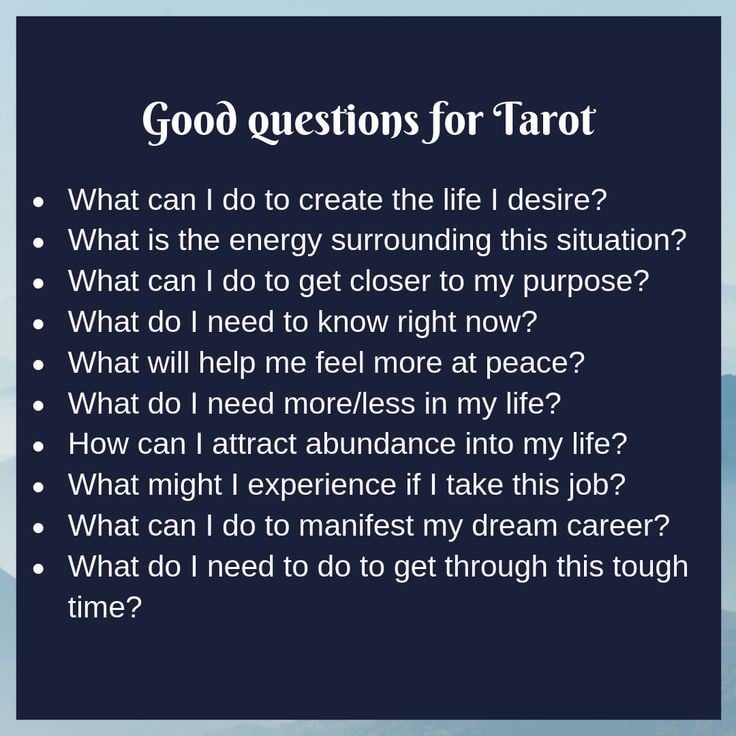 tarot question 4 tarot question