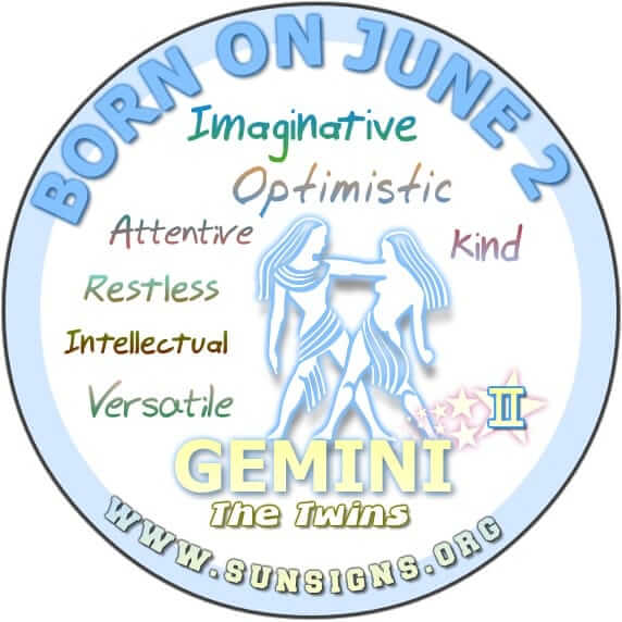 What Your June 2nd Birthday Horoscope Reveals About Your Gemini Zodiac 2 What Your June 2nd Birthday Horoscope Reveals About Your Gemini Zodiac