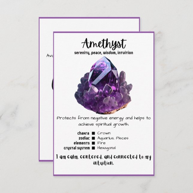 Discover the Healing Powers of Amethyst with Our Meaning Card 1 Discover the Healing Powers of Amethyst with Our Meaning Card