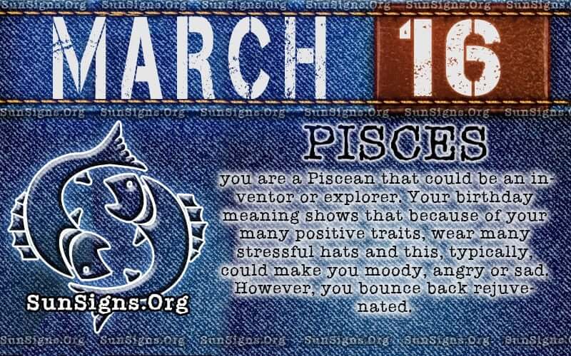 What March 16 Birthday Astrology Reveals About Your Pisces Zodiac Sign 3 What March 16 Birthday Astrology Reveals About Your Pisces Zodiac Sign