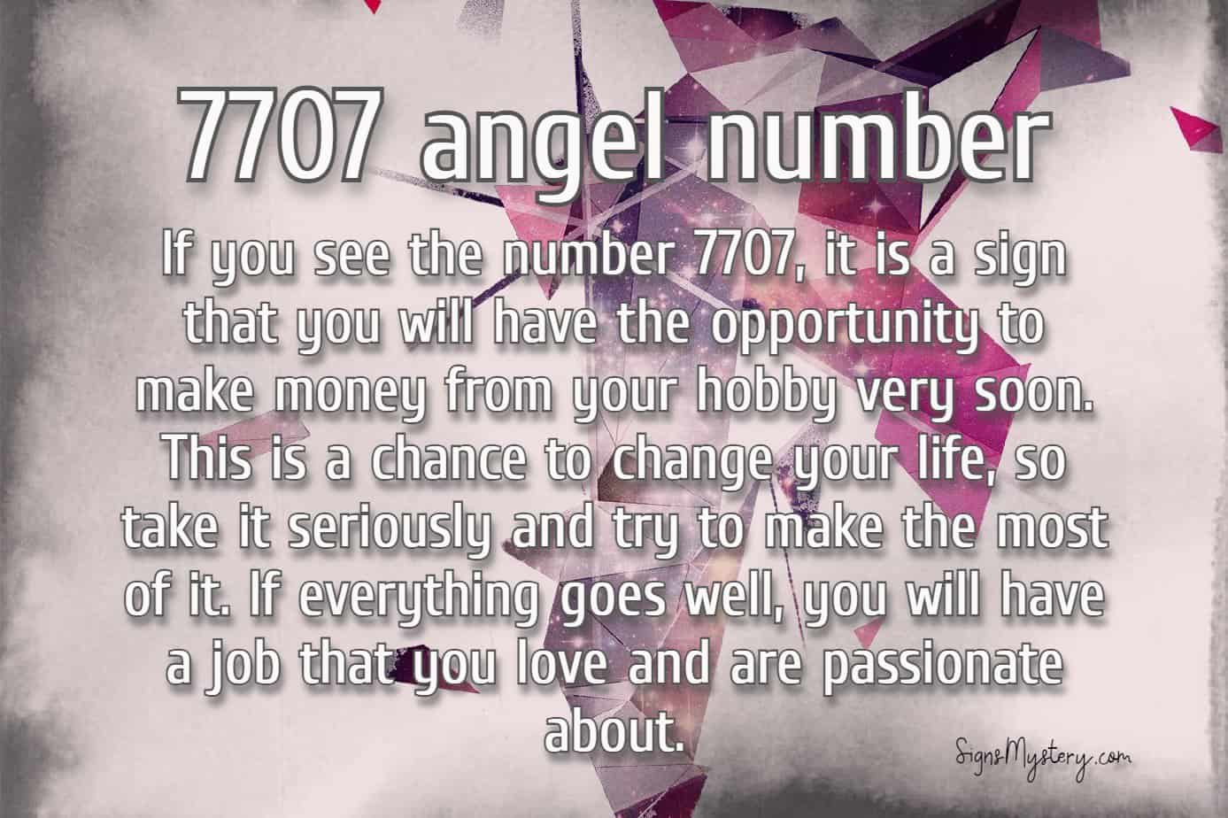 7707 angel number 2 7707 angel number