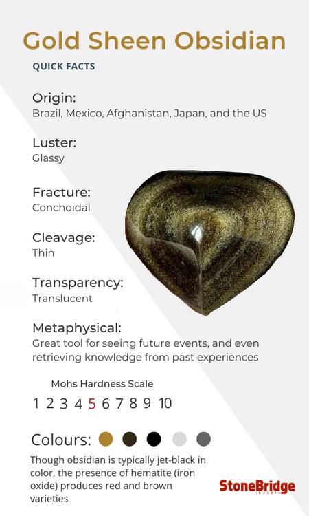 Unveiling the Mystery: Golden Obsidian Stone Meaning Explored 1 Unveiling the Mystery: Golden Obsidian Stone Meaning Explored