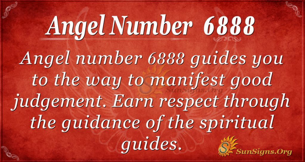 6888 angel number 2 6888 angel number