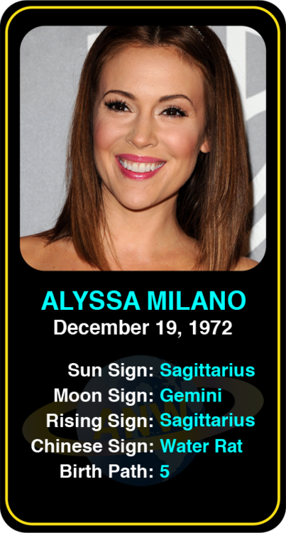 Discover Alyssa Milano zodiac sign and what it means. 2 Discover Alyssa Milano zodiac sign and what it means.