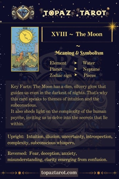 Exploring The Moon Tarot Advice: How to Understand Your Intuition Better 2 Exploring The Moon Tarot Advice: How to Understand Your Intuition Better