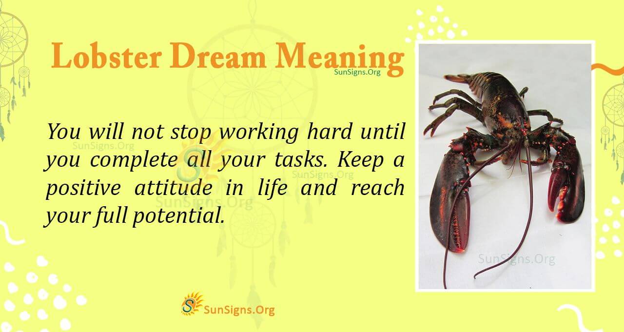 Seeing Lobsters in Dreams? Find Out What It Means Now 2 Seeing Lobsters in Dreams? Find Out What It Means Now