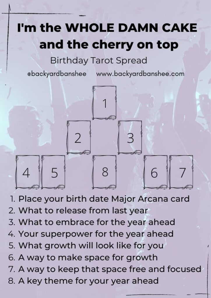 Try a Tarot Birthday Spread! Its an Easy Way to Reflect on Your Year 3 Try a Tarot Birthday Spread! Its an Easy Way to Reflect on Your Year