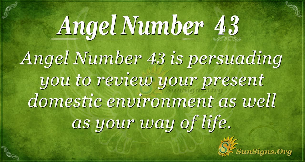 meaning of the number 43 1 meaning of the number 43