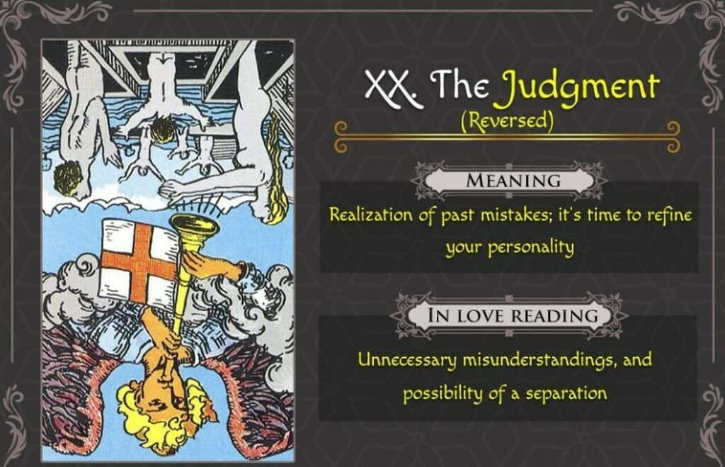 Judgement Reversed Tarot: What Does It Mean in Your Reading? 2 Judgement Reversed Tarot: What Does It Mean in Your Reading?