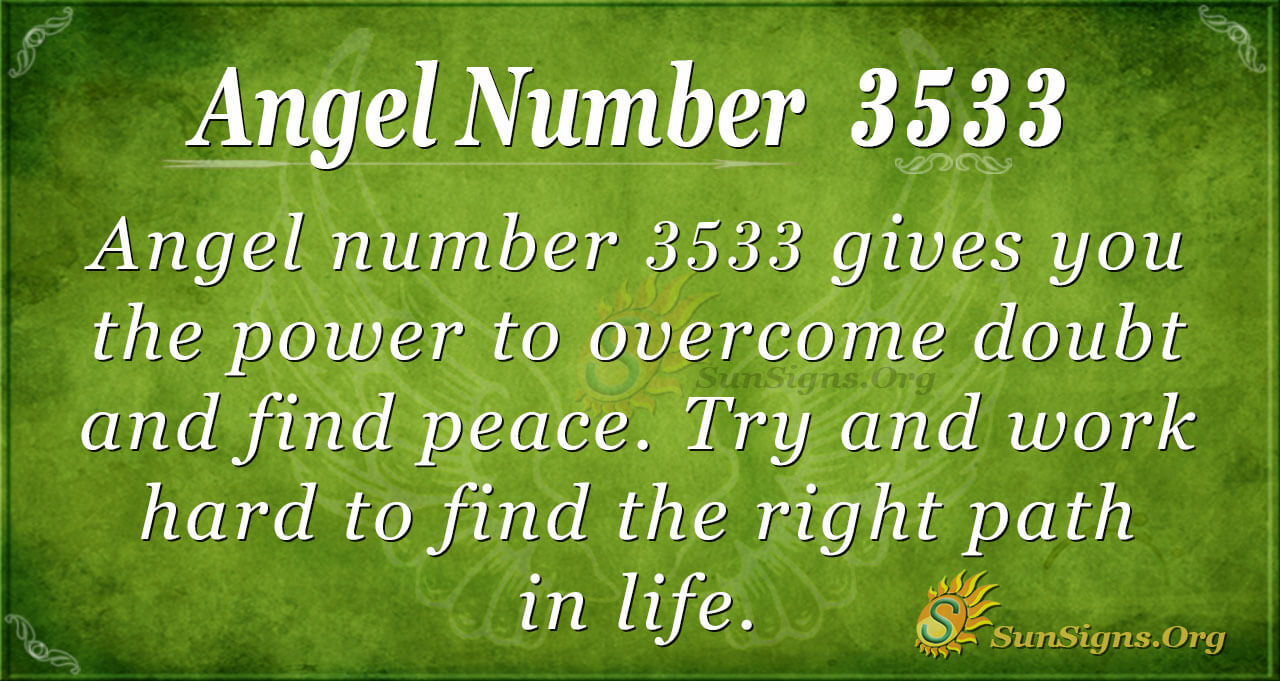 3533 angel number 1 3533 angel number