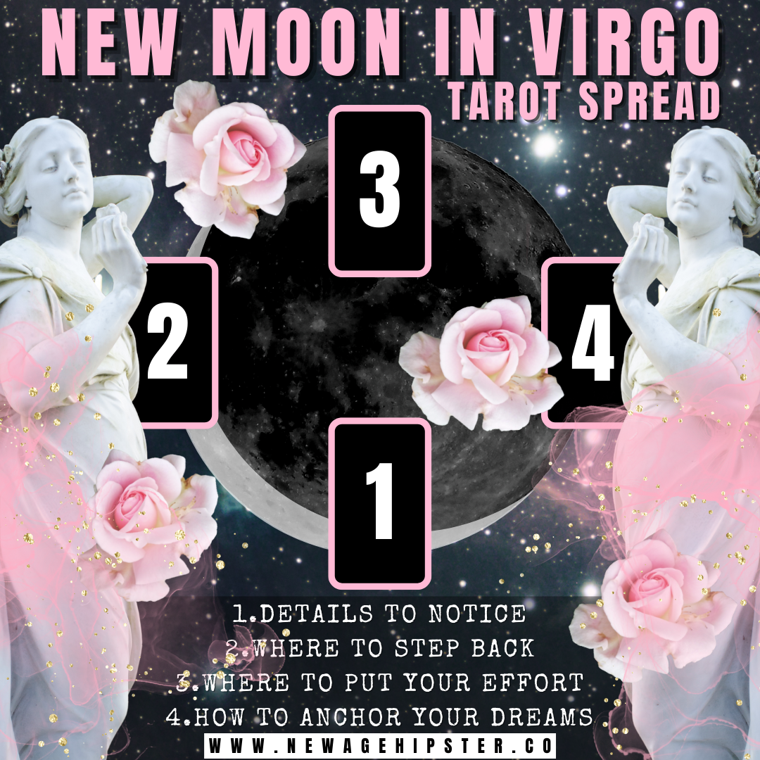 New Moon in Virgo Tarot Spread: Simple Guide & Insights 4 New Moon in Virgo Tarot Spread: Simple Guide & Insights