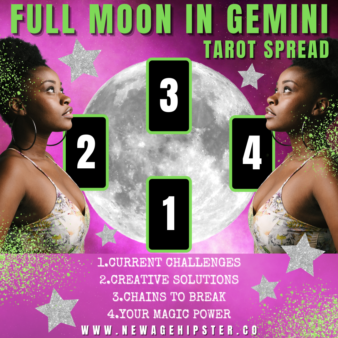 Full Moon in Gemini Tarot Spread: What It Means For You 2 Full Moon in Gemini Tarot Spread: What It Means For You