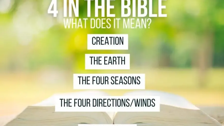 meaning of number 4 in the bible 2 meaning of number 4 in the bible
