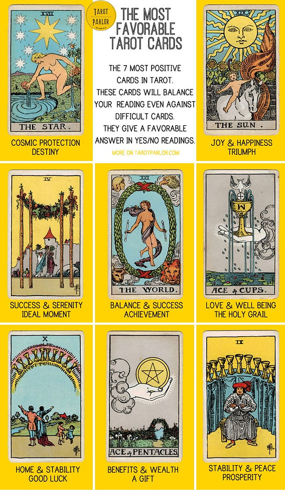 The Most Positive Tarot Cards and Their Meanings Explained 1 The Most Positive Tarot Cards and Their Meanings Explained