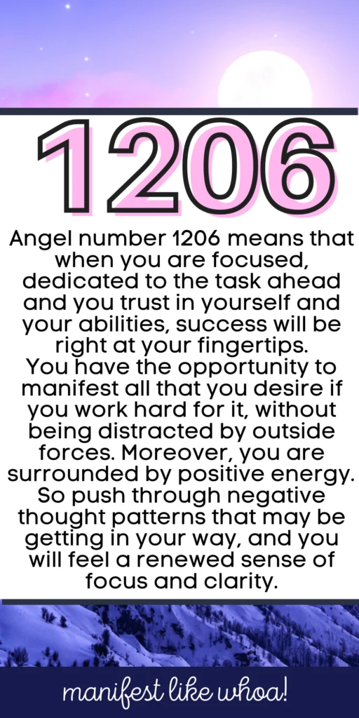 angel number 1206 2 angel number 1206
