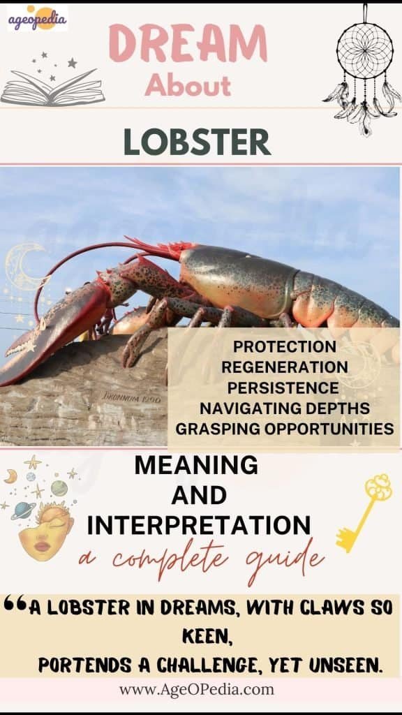 Seeing Lobsters in Dreams? Find Out What It Means Now 3 Seeing Lobsters in Dreams? Find Out What It Means Now