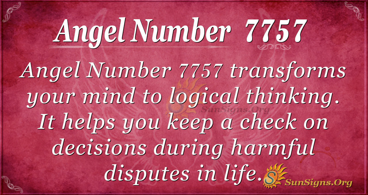 7757 angel number 1 7757 angel number