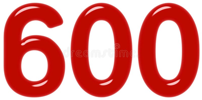 number 600 1 number 600