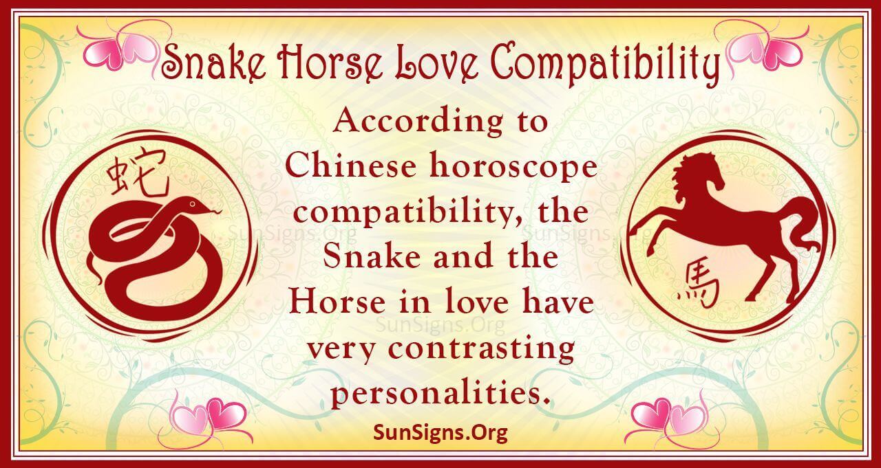 Can Horse and Snake Find Love? Chinese Zodiac Compatibility Explored 3 Can Horse and Snake Find Love? Chinese Zodiac Compatibility Explored