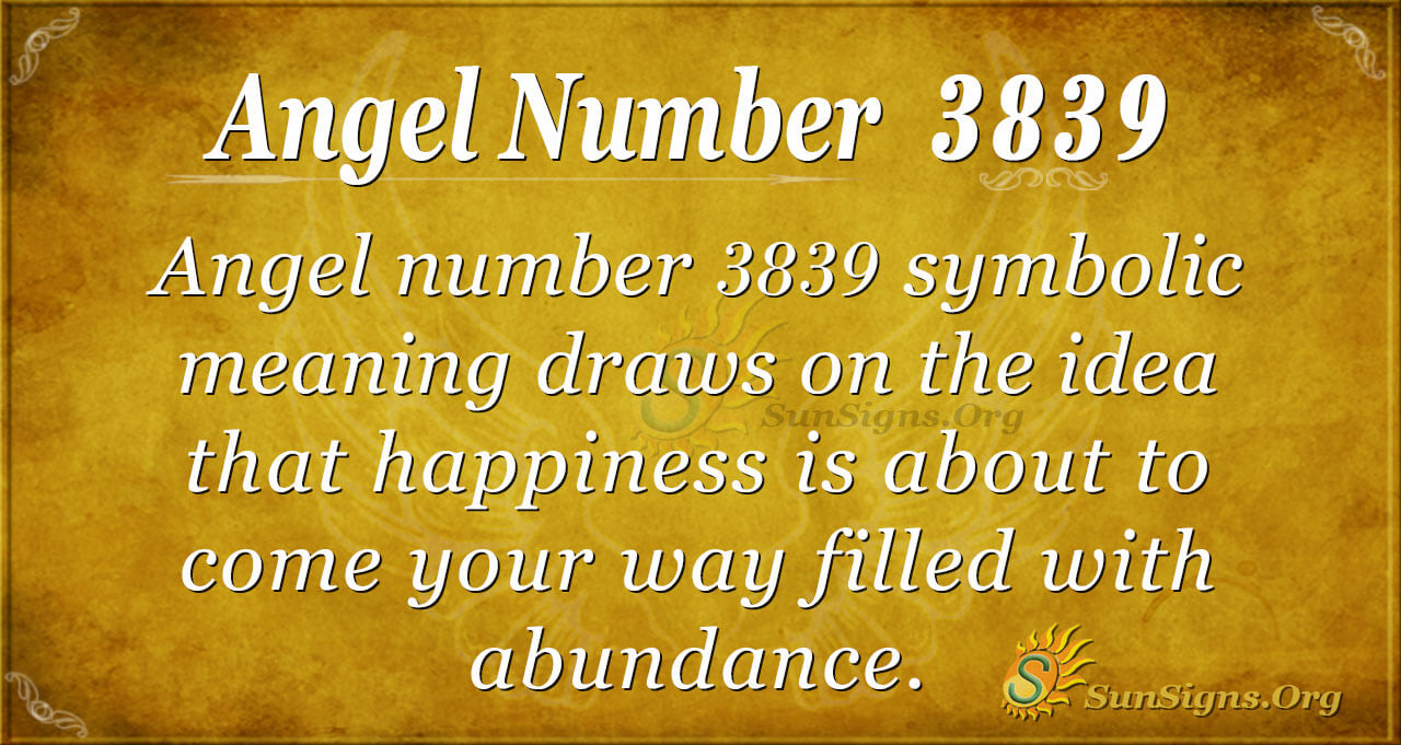 3839 angel number 2 3839 angel number