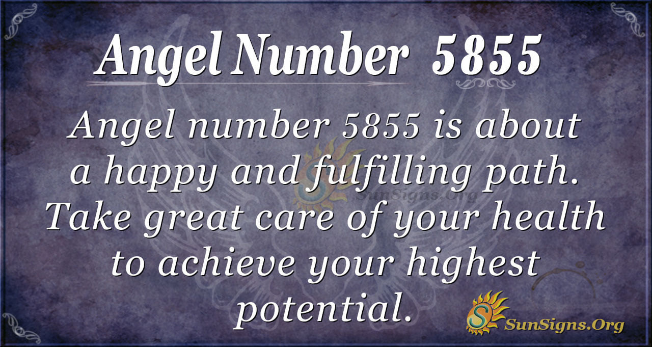 5855 angel number 1 5855 angel number