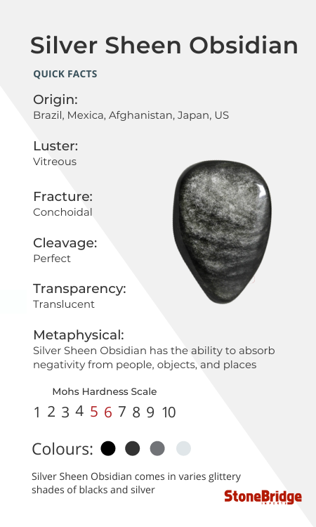 Understanding Silver Sheen Obsidian Meaning (Easy Tips for Using It in Your Life) 1 Understanding Silver Sheen Obsidian Meaning (Easy Tips for Using It in Your Life)