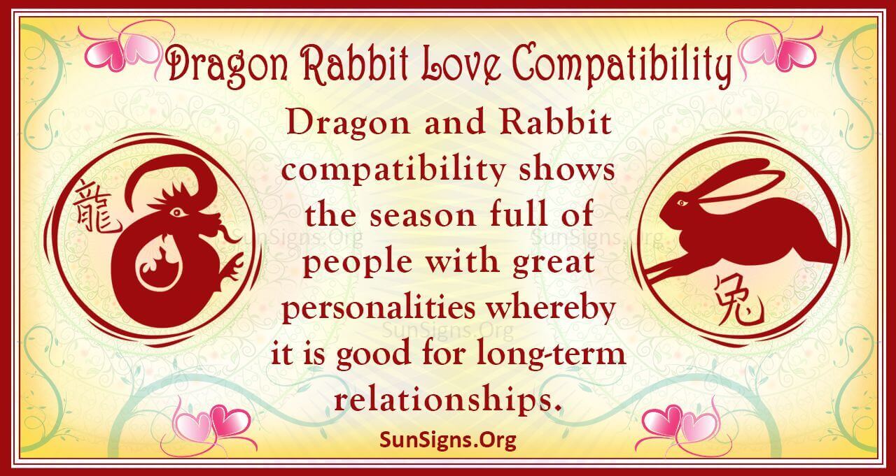 Chinese Zodiac Dragon and Rabbit Pairings (Friendship, Love, and More) 2 Chinese Zodiac Dragon and Rabbit Pairings (Friendship, Love, and More)