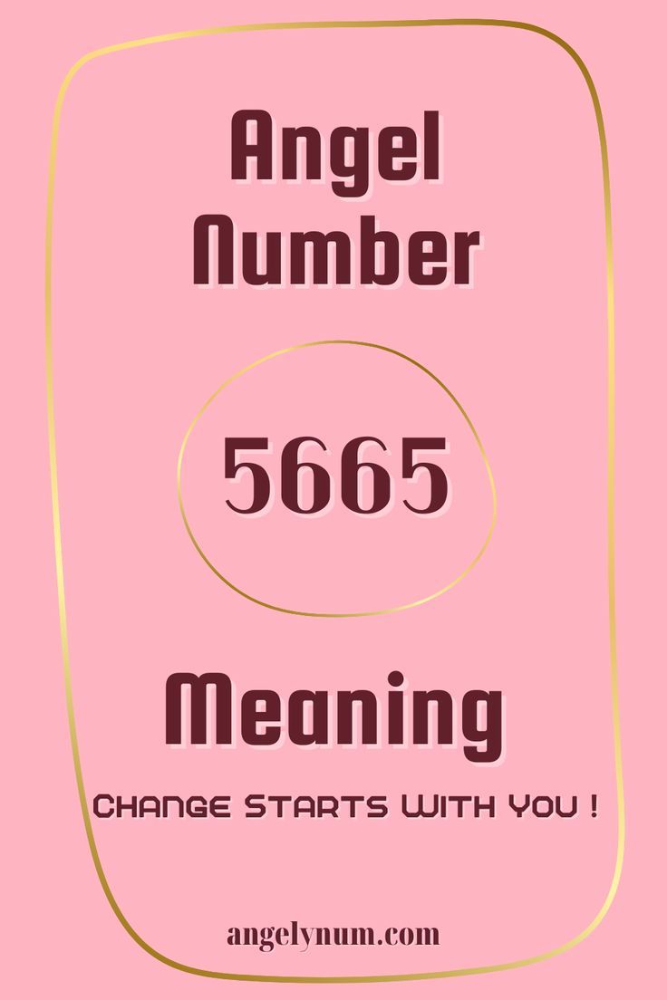 5665 angel number meaning